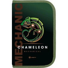 Пенал на 1 молнии 20*13 см с карманом для смартфона Chameleon, ткань Lamark PB0051-14