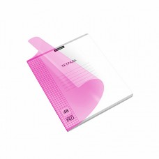 Тетрадь в обложке 48л ErichKrause розовая пастель 56393 CoverPrо Pastel белизна 100%