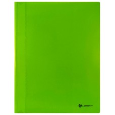 Скоросшиватель пластик А4 0,30мм цвет зеленый с внутренним карманом Lamark FF0053-GN