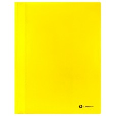 Скоросшиватель пластик А4 0,30мм цвет желтый с внутренним карманом Lamark FF0053-YL