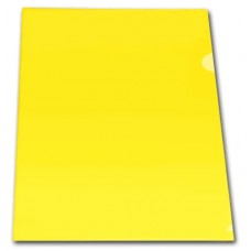 Папка-уголок А4 0,18мм цвет желтый Lamark LF0060-YL глянцевая