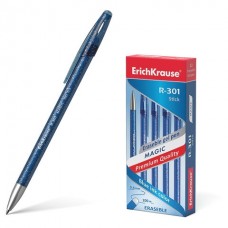 Ручка пишет-стирает гелевая ErichKrause R-301 синяя 0,5мм 45211 Magic Gel