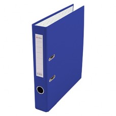 Папка-регистратор А4 50мм ПВХ цвет синий карман на корешке+метал.окантовка Lamark AF0601-BL1