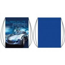 Мешок для обуви 41*49см с рисунком Speed Racer blue, полиэстер Lamark SB0030-03