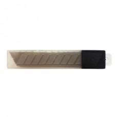 Лезвия для ножа канцелярского большого 18мм (10шт) Dolce Costo D00155 в пластиковом пенале