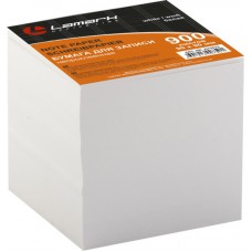 Блок-куб 90*90*90 белый непроклеенный (белизна 96%) Lamark NT0075 (плотность 80гр)