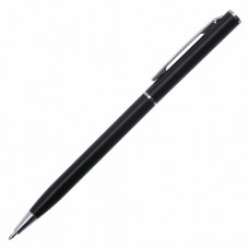Ручка подарочная в коробке Brauberg Delicate Black синяя 1,0мм 141399 черный мет.корпус поворотная