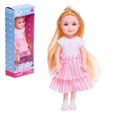 Кукла 13см Даша с желтыми волосами, в коробке 5666102