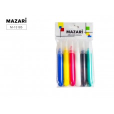 Гель для декорирования ткани 6цв*10,5мл (цена за набор) Mazari M-15185