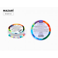Нить для бисера силиконовая 0,8мм*6м прозрачная растягивающаяся Mazari M-20112