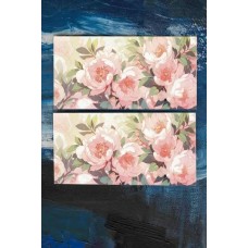 Открытка-конверт RC Розовые цветы Cn173
