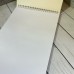 Скетчбук для зарисовок А4 40л спираль тв/обл Девушка у окна (160гр) белая Mazari M-17036