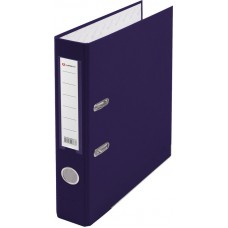 Папка-регистратор А4 50мм ПВХ цвет фиолетовый карман на корешке +метал.окантовка Lamark AF0601-VL1