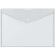 Папка-конверт с кнопкой А4 0,15мм прозрачная Dolce costo D00399-CR