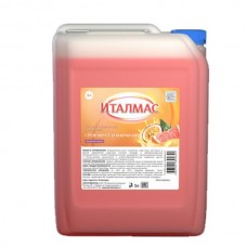 Мыло жидкое 5л канистра Италмас Цитрусовый коктейль (грейпфрут и маракуйя) (***)