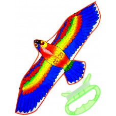 Воздушный змей Яркий попугай 120*55см ИК-1171