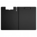 Папка-планшет А4 двойной пластик цвет аквамарин/черный (до 100л) 10мм Berlingo Instinct PPf_93204