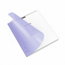 Тетрадь в обложке 18л клетка ErichKrause сиреневая пастель 56362 CoverPrо Pastel, белизна 100%