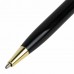 Ручка подарочная в коробке Brauberg Slim Black синяя 1,0мм 141402 черный мет.корпус поворотная