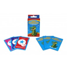 Игра карточная Словесная Мини-крокодильчик (32 карточки) в коробке РК ИН-5712
