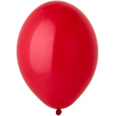 Шары воздушные 12" (30см) однотонный Красный пастель Extra Red (1/50шт) B85/101 1102-0172 ш/к026184