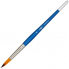 Кисть синтетика/нейлон №12 круглая Гамма 280618.07.012 голубая ручка