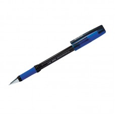 Ручка шар. Berlingo I-10 Nero синяя 0,4мм CBp_40020 черный корпус синий держатель
