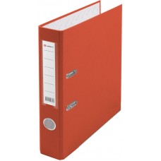 Папка-регистратор А4 50мм ПВХ цвет оранжевый карман на корешке+метал.окантовка Lamark AF0601-OR1