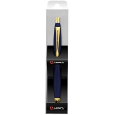 Ручка подарочная Lamark корпус синий с золотом BP0301-03 синяя 0,7мм пвх-упак.