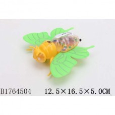 Игрушка заводная Бабочка со светом 14см в пакете B1764504