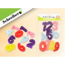 Спонжи поролоновые Цифры от 0 до 9 (набор 10 шт) Schreiber S 1729