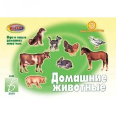 Игра настольная обучающая Домашние животные, в коробке Весна-дизайн Д-103