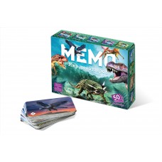 Игра настольная Мемо Мир динозавров (50 карточек) в коробке 8083