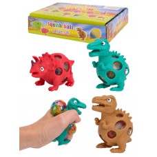 Антистресс-игрушка силиконовая Динозавры 10см с гидрогелем FX0913-61