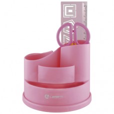 Набор настольный детский пластик Lamark Розовый (3 предмета) DO8286-PN