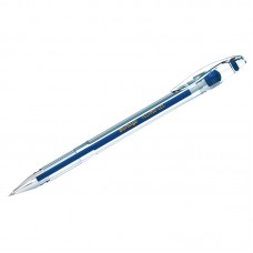 Ручка гель Berlingo Techno-Gel синяя 0,5мм CGp_50892 прозрачный корпус