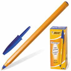 Ручка шар. Bic Orange синяя 0,8мм 8099221 оранжевый корпус