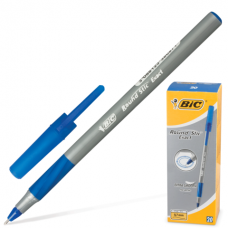 Ручка шар. Bic Round Stic Exact синяя 0,7мм 918543 серый корпус с держателем