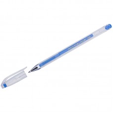 Ручка гель Crown голубая 0,7мм HJR-500H (Корея)