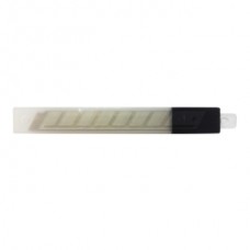Лезвия для ножа канцелярского малого 9мм (10шт) Dolce Costo D00154 в пластиковом пенале