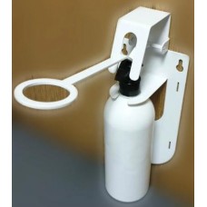 Диспенсер для жидкого мыла/антисептика 1л наливной белый с локтевым приводом Крон D-001