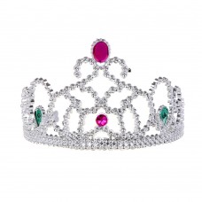 Корона карнавальная Принцесса с камнями d11см 341-208