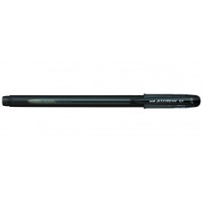 Ручка шар. Uni Jetstream черная 0,7мм SX-101 корпус soft touch, резиновый грип (Япония) 303334