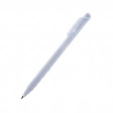 Ручка шар.авт. логотипная Calligrata 0,5мм синяя 139539 белый корпус