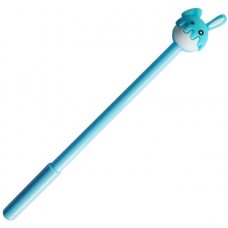Ручка-игрушка Зайчик синяя 0,8мм игольчатая, масляная ПандаРог 15-3628