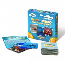 Игра настольная Мемо-Ми-Ми Морские животные (30 карточек) в коробке 3+ 8053